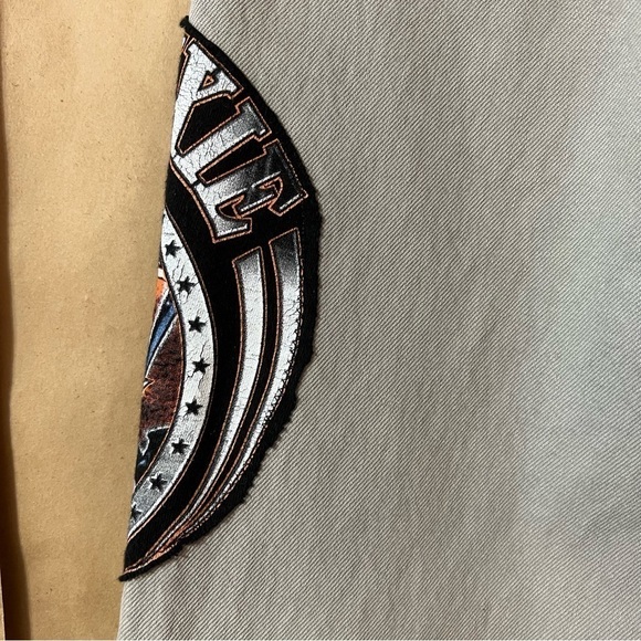 Levi's | Custom Harley Davidson Patch Vintage 550 Jeans Straight Leg Y2K Size 30 - Picture 14 of 16